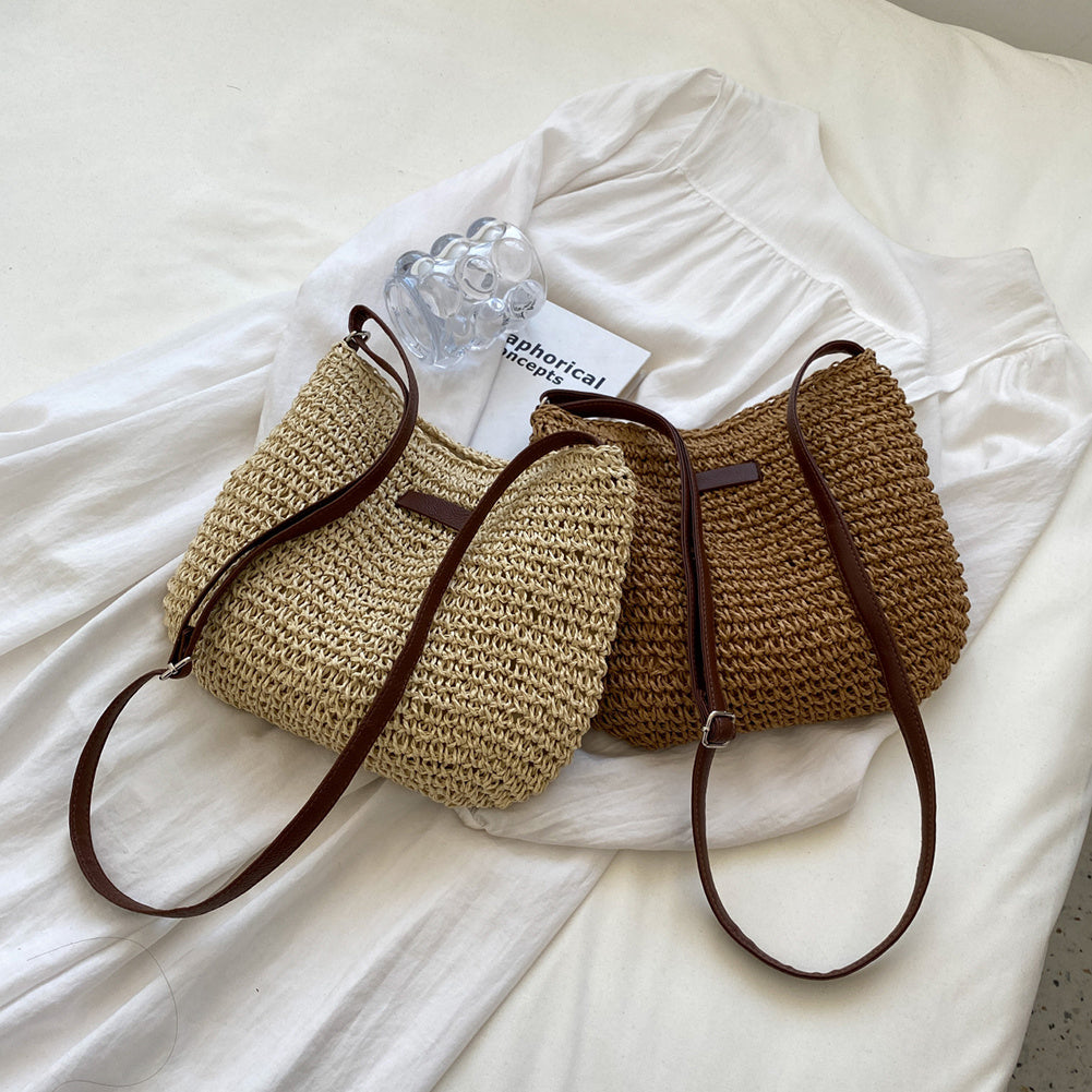 Sac Fourre-Tout en Paille pour des Vacances Stylées