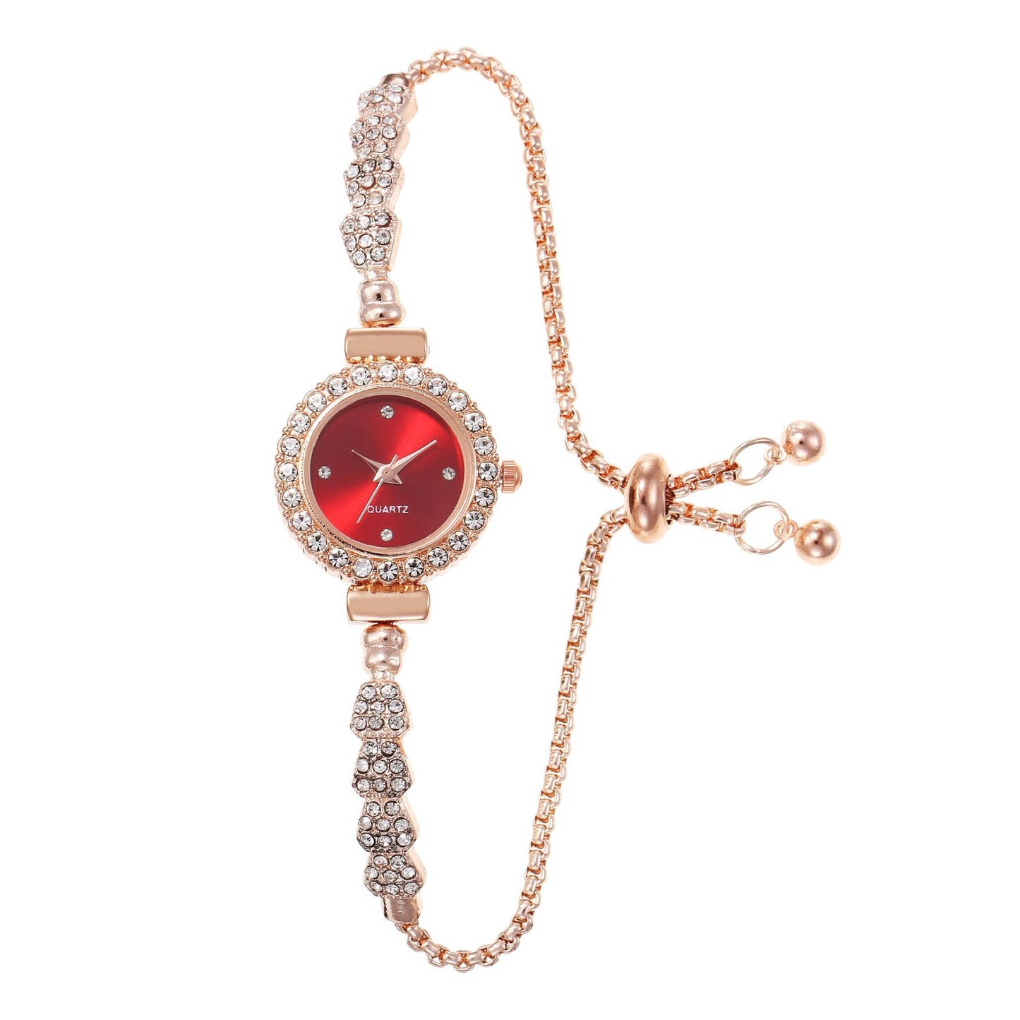 Montre Femme Luxe & Mode – Bracelet Fin Doré, Élégance Bijou