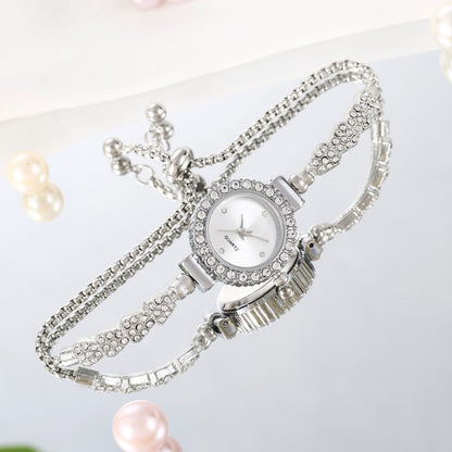 Montre Femme Luxe & Mode – Bracelet Fin Doré, Élégance Bijou